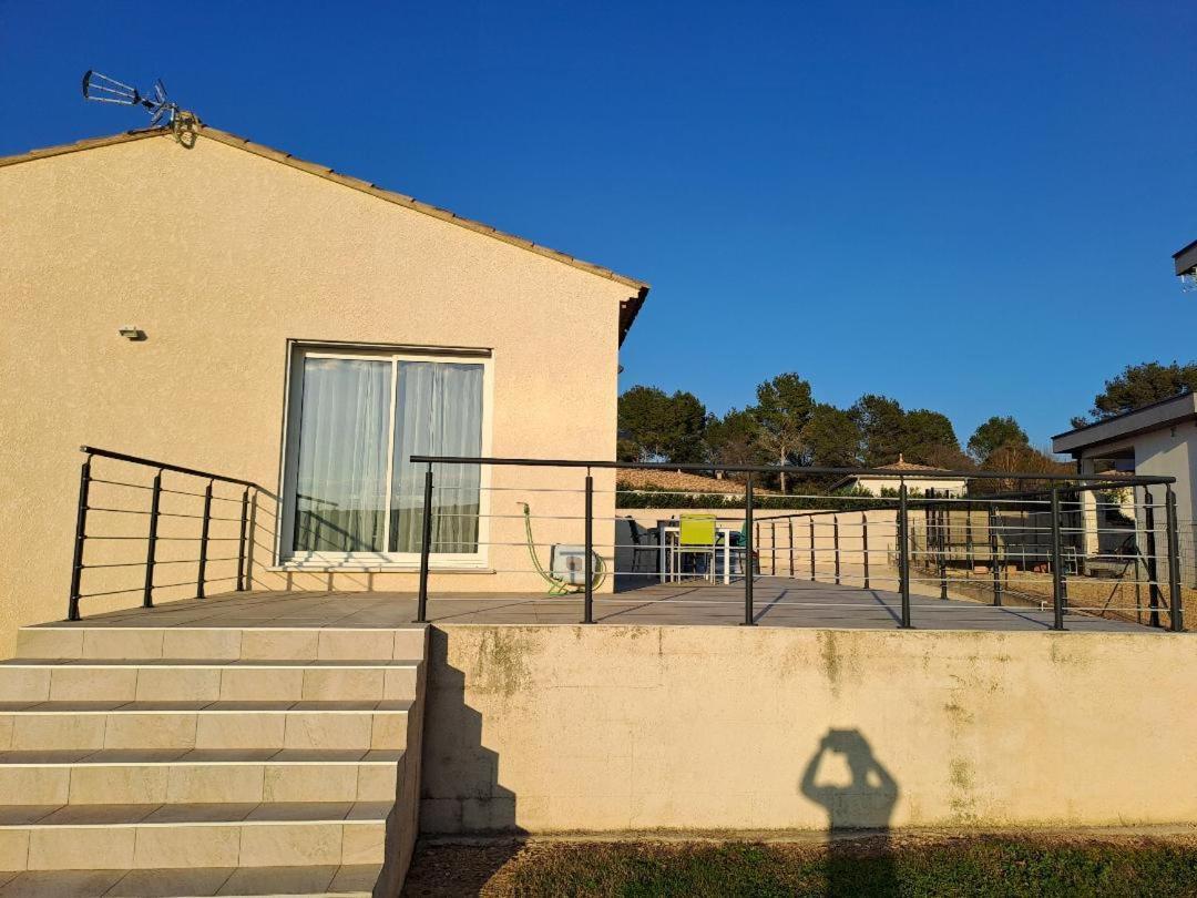 Villa Familiale Avec Piscine, Jardin A 10 Mn D'Uzes Flaux 외부 사진