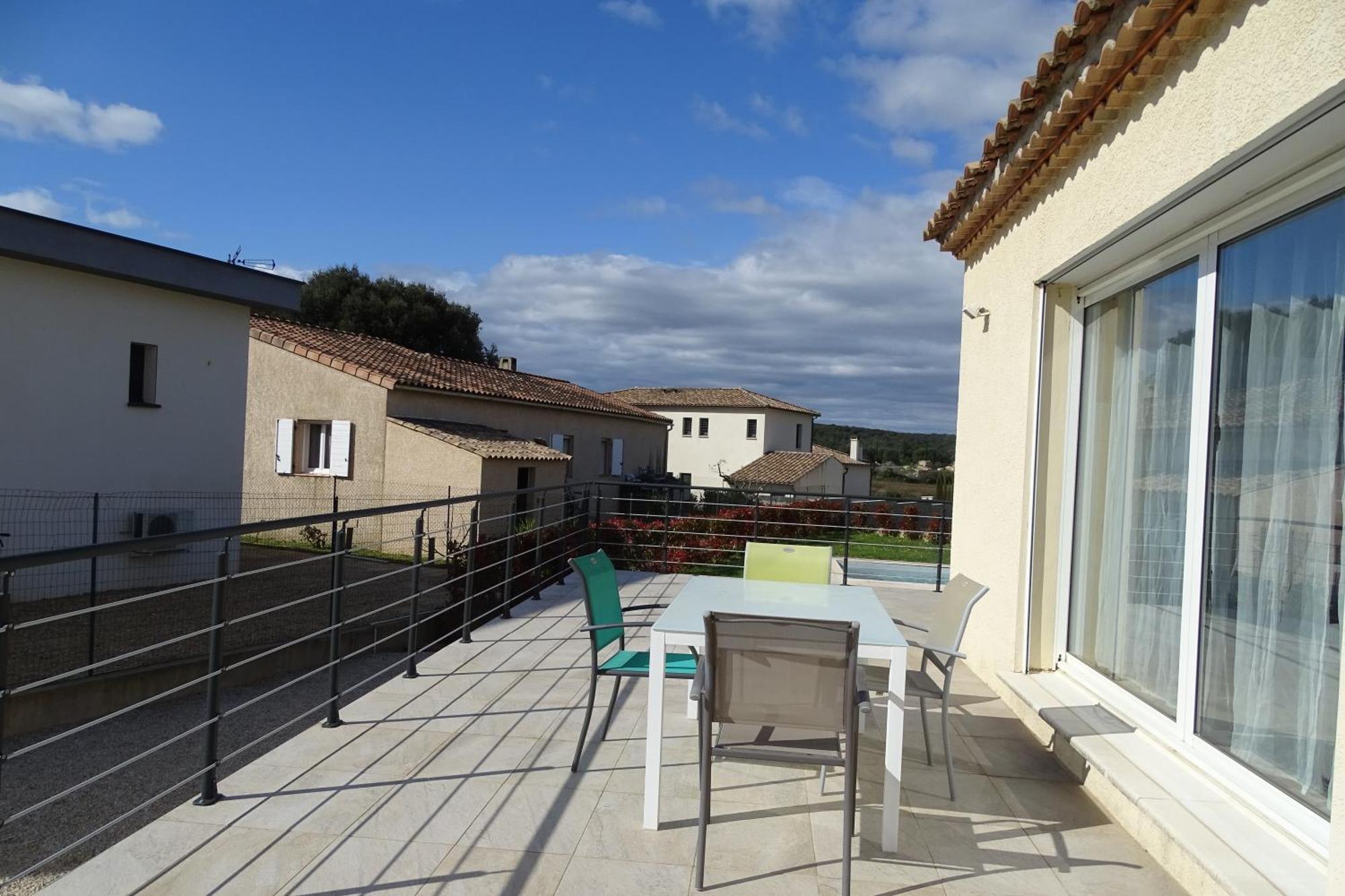Villa Familiale Avec Piscine, Jardin A 10 Mn D'Uzes Flaux 외부 사진